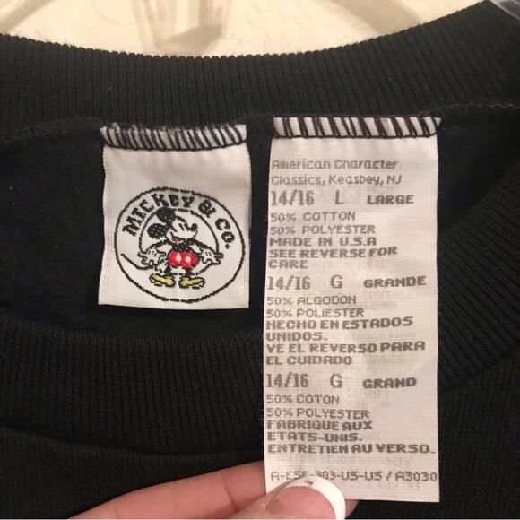 Mickey & Company Mickey Mouse Sweatshirt 14/16 - Picture 5 of 8